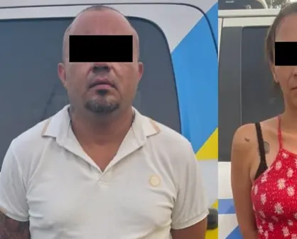 Detienen a pareja con 27 envoltorios de droga en Monterrey