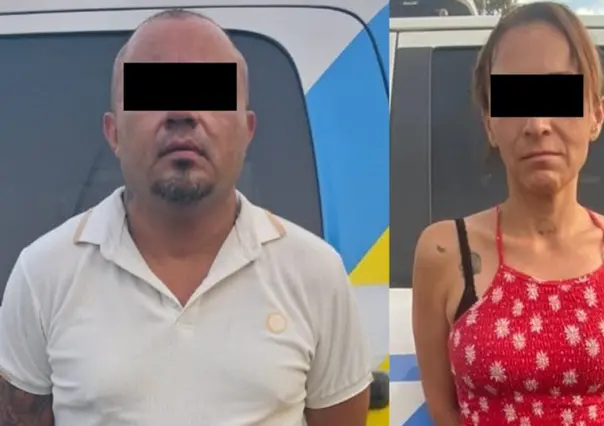 Detienen a pareja con 27 envoltorios de droga en Monterrey