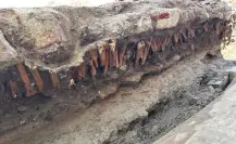 Recuperan restos arqueológicos en obras de remodelación del centro histórico de Veracruz