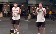 VIDEO| Extranjero amenaza con una piedra a vecinos de la Condesa por no dejarlo hacer ejercicio