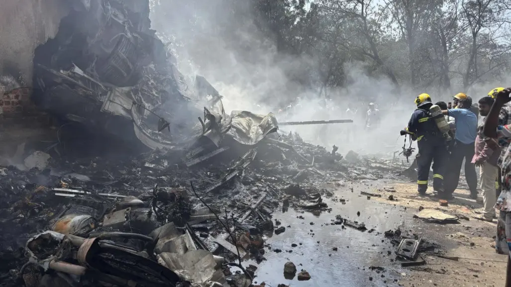 Boeing emite comunicado tras accidente de avión en India