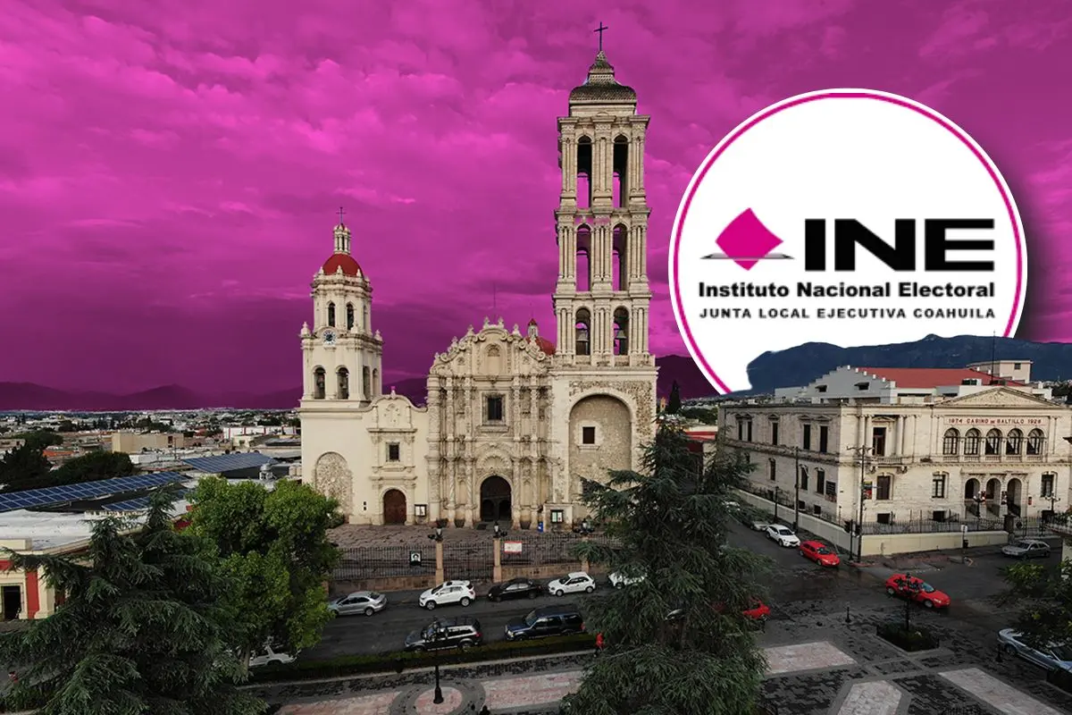 Nuevo módulo del INE en Coahuila para Saltillo / Foto: Archivo POSTA MX | Canva | INE