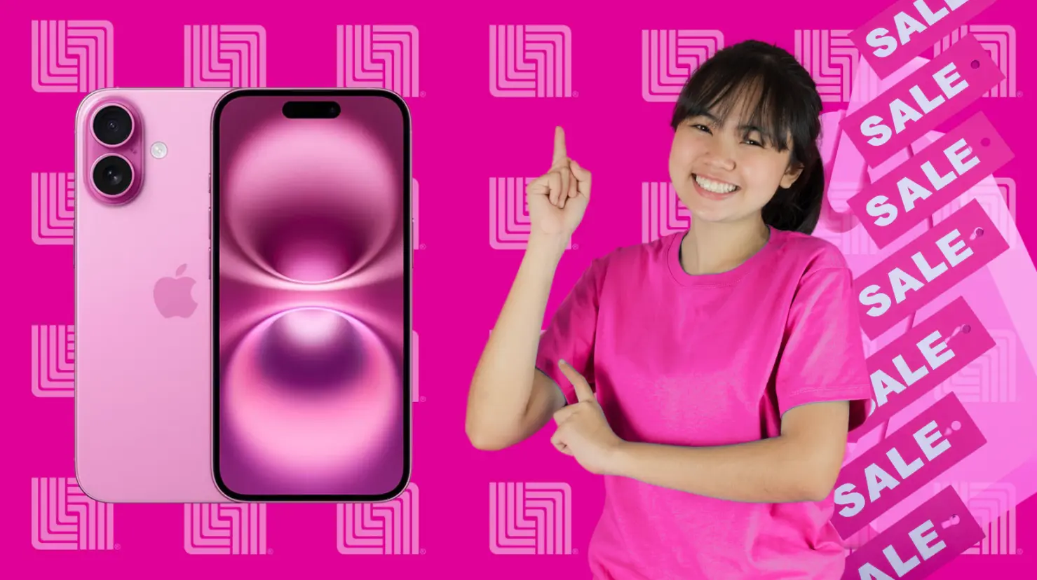 Liverpool tiene este IPhone 16 rosa con 4 mil pesos de descuento. Foto: Canva | Liverpool.