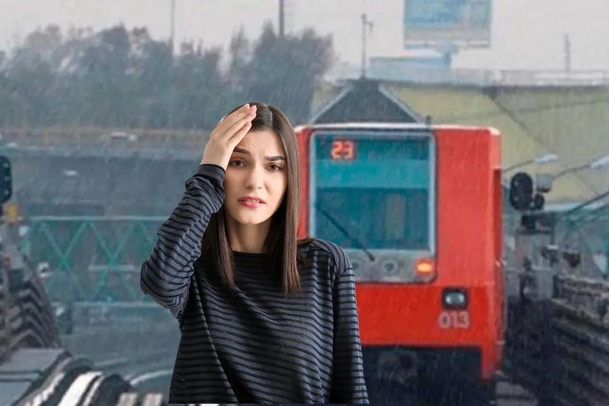 Metro CDMX estaciones afectadas por lluvia, Foto: X @MetroCDMX