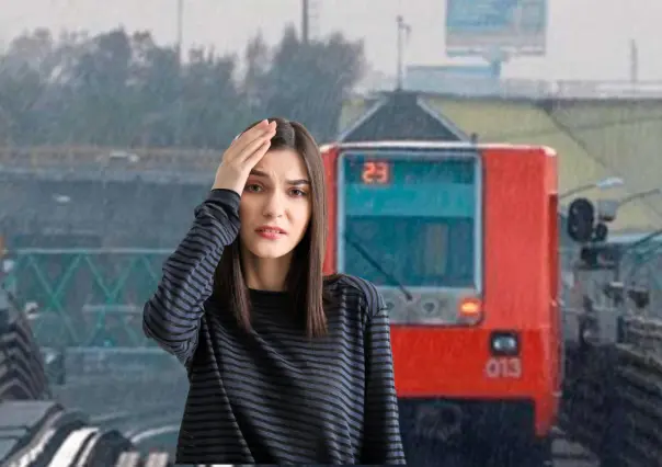 Metro CDMX presenta afectaciones en estas líneas por las fuertes lluvias de este 12 de junio