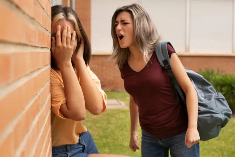 La mayoría de las peleas empiezan con insultos (dramatización) | Foto: Freepik