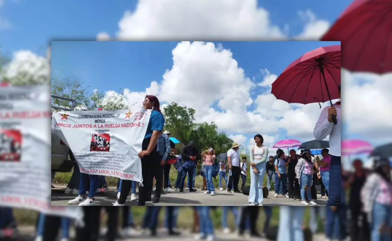 ¿Cuáles son las demandas estudiantes y maestros manifestantes? Foto: Captura de pantalla