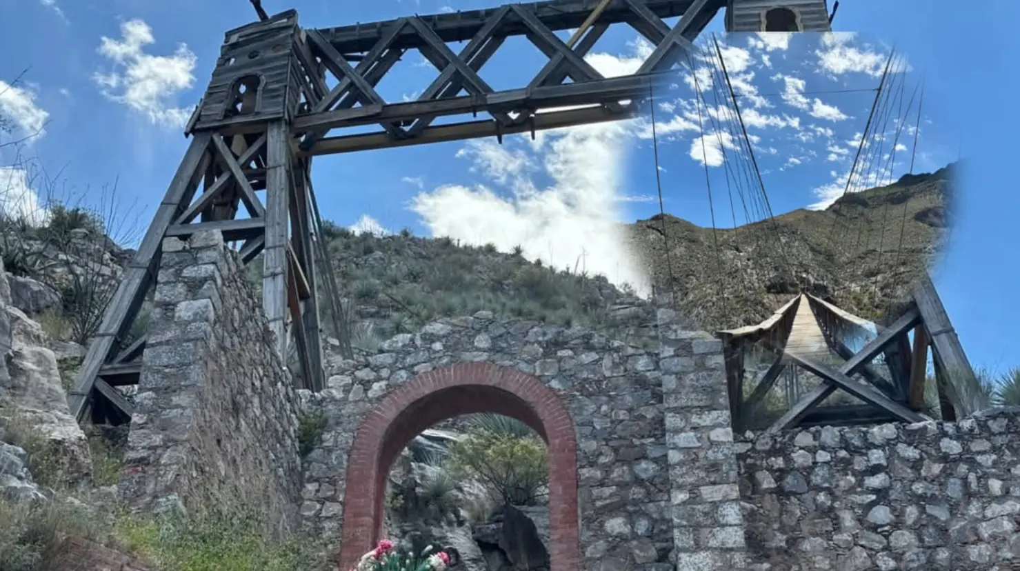 Foto: Facebook/ Dirección de Ferias, Espectáculos y Paseos Turísticos | Esta es la forma más rápida de llegar al pueblo fantasma de Durango desde Torreón.