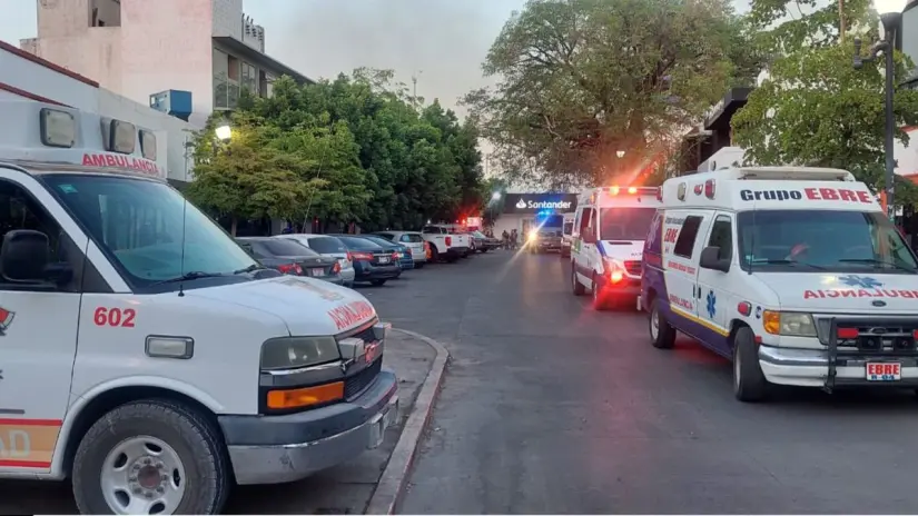 La rápida evacuación evitó lesiones durante el incendio. Foto: Héctor Romero / POSTA BCS