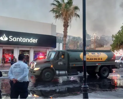 Revelan qué provocó el incendio en zapatería del centro histórico de La Paz