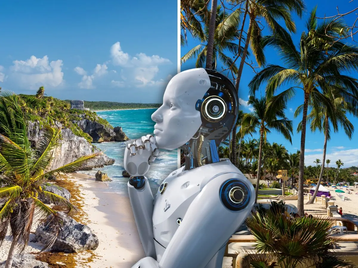 Definir entre Nayarit o Quintana Roo cuál tiene la mejor Riviera es una tarea difícil por lo que el uso de la Inteligencia Artificial ayudó a resolver este dilema.- Fuente Canva