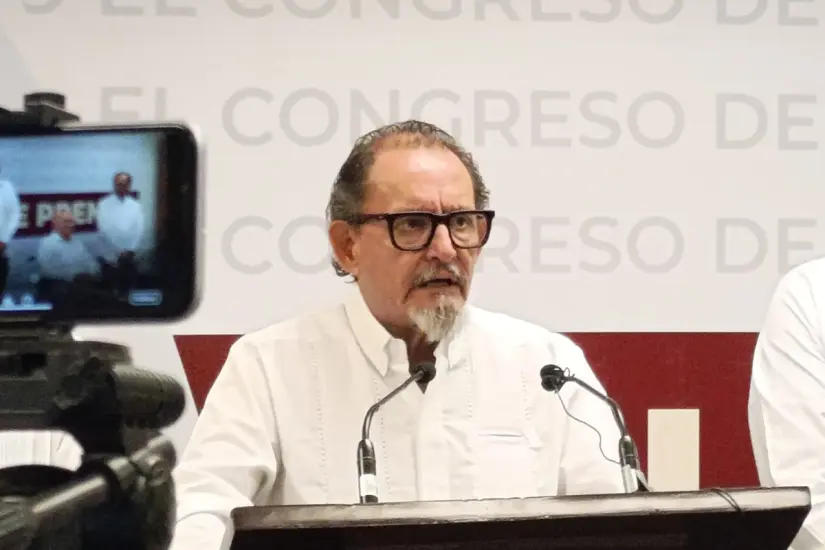 Auditor especial de Gasto Federalizado de la Auditoría Superior de la Federación, Emilio Barriga Delgado. Foto: Victoria Jiménez