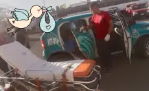 Bebé nace a bordo de un taxi de Durango; reportan sanos al pequeño y a su madre