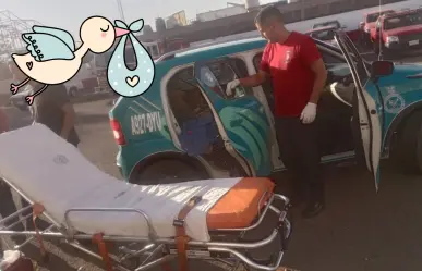 Bebé nace a bordo de un taxi de Durango; reportan sanos al pequeño y a su madre