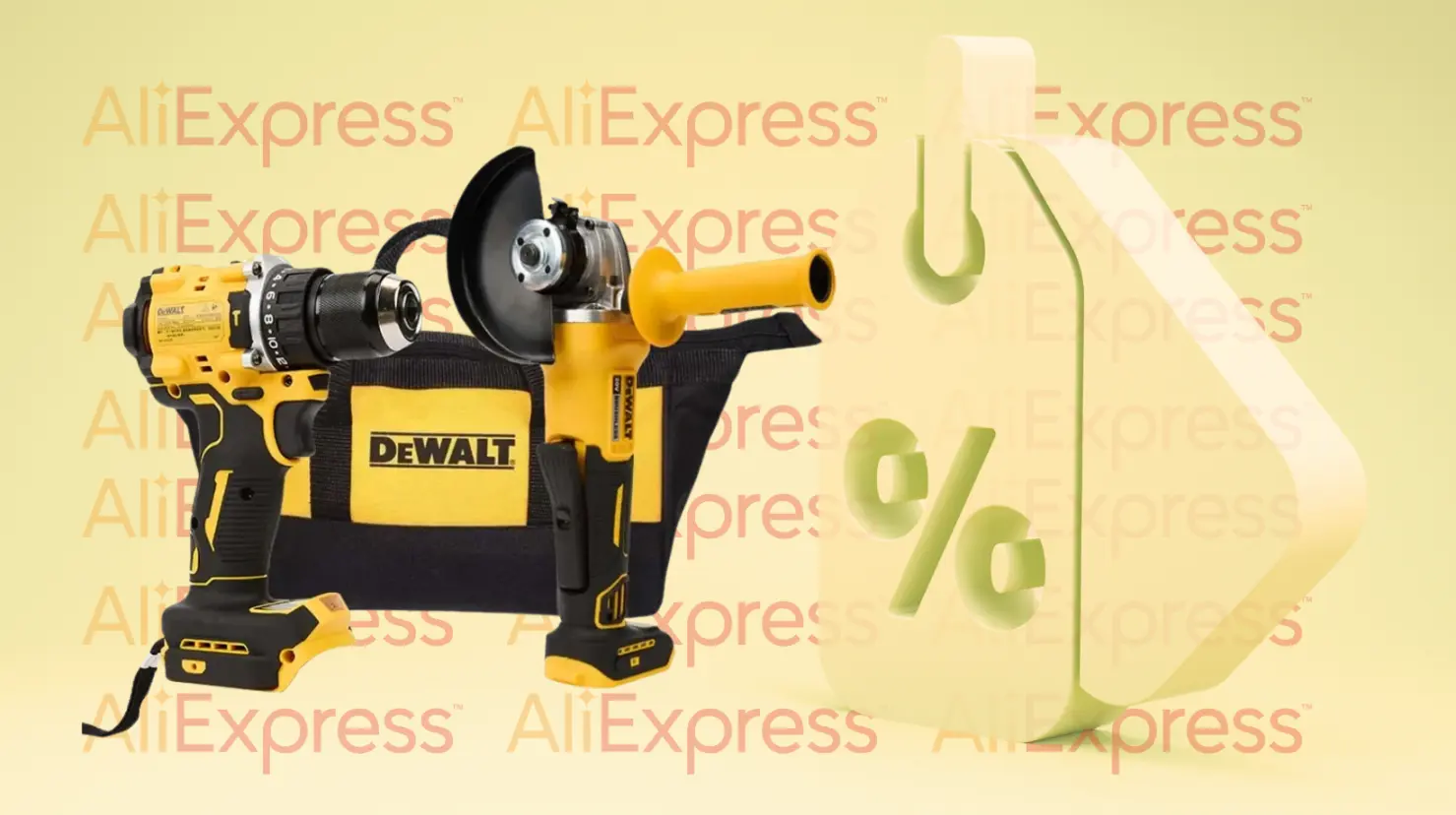 AliExpress tiene esta llave amoladora con el 42% de descuento. Foto: Canva | AliExpress.