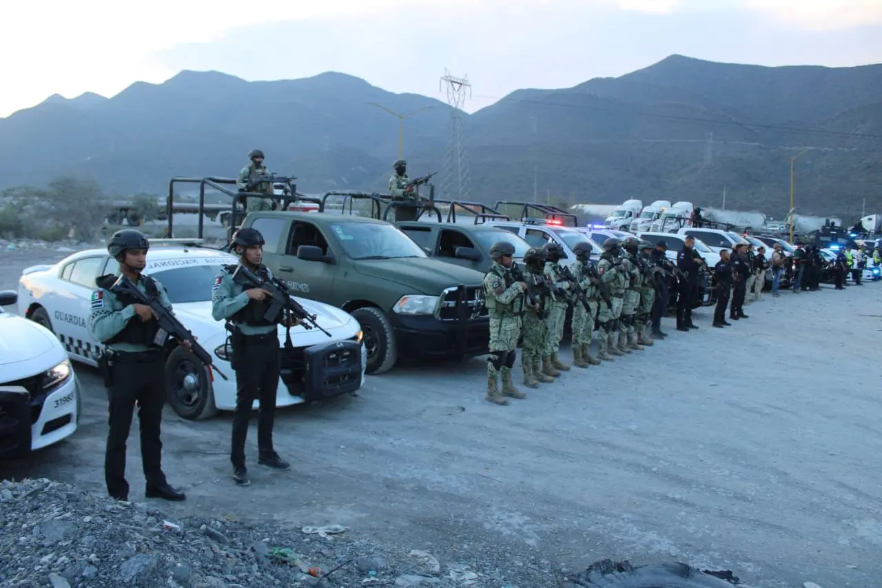 Autoridades reforzaron la carretera Saltillo-Monterrey. (Fotografía: Gobierno de Coahuila)