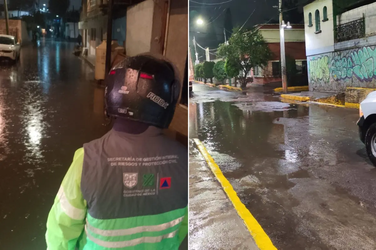 Lluvias del 12 de junio en CDMX. Foto: SGIRPC | Canva