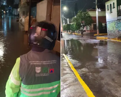 Lluvias por la noche del jueves 12 de junio en CDMX, dejan afectaciones viales