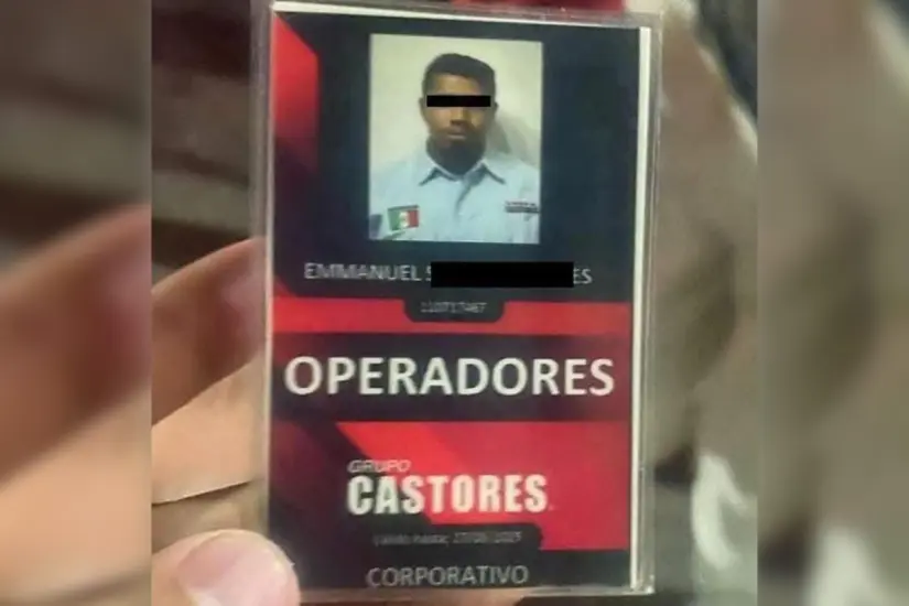 Identificación de Emanuel N. asegurada al momento de su detención. Foto: Carlos García