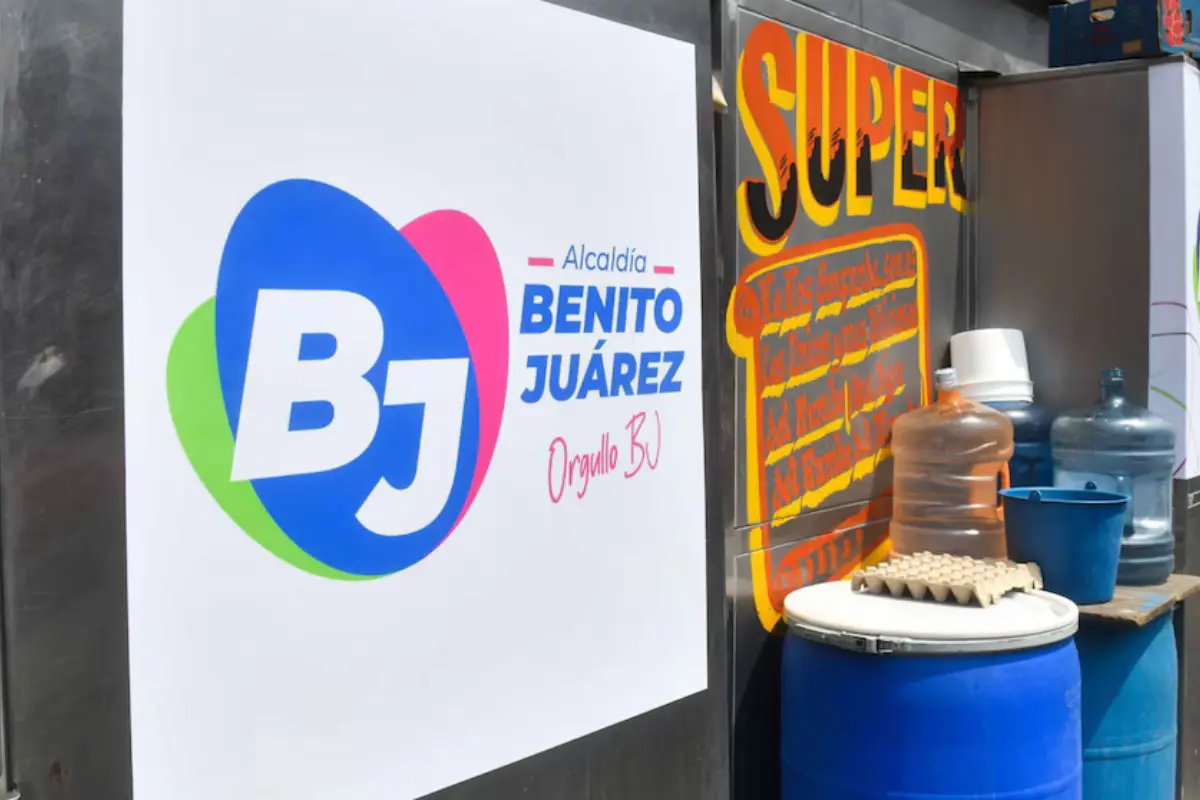 Nuevos logos en la alcaldía Benito Juárez, Foto: Especial