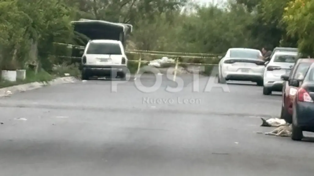 Encuentran cuerpo emplayado en terreno baldío de Apodaca