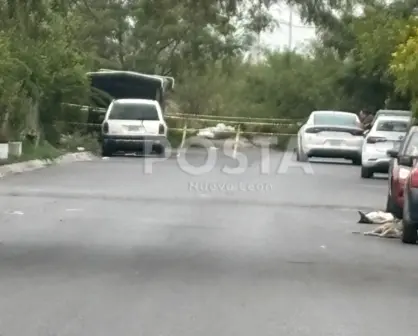 Encuentran cuerpo emplayado en terreno baldío de Apodaca