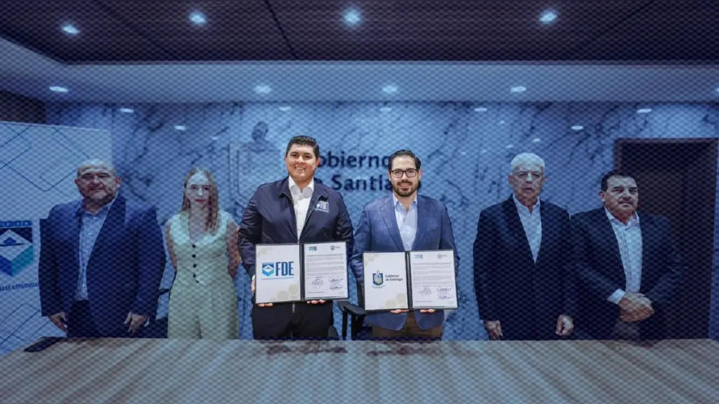 David de la Peña firma alianza estratégica contra los delitos electorales en Santiago