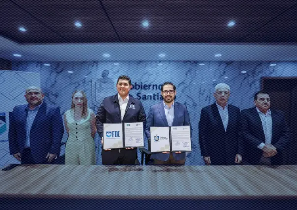 David de la Peña firma alianza estratégica contra los delitos electorales en Santiago