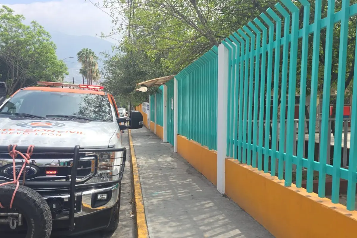 Escuela primaria José Vivanco, ubicada en la calle Porfirio Díaz, esquina con Zaragoza, en la Colonia Centro de San Pedro, San Pedro NL. Foto: PCNL