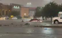 Reynosa bajo el agua tras fuertes lluvias; caótico panorama en calles y viviendas 