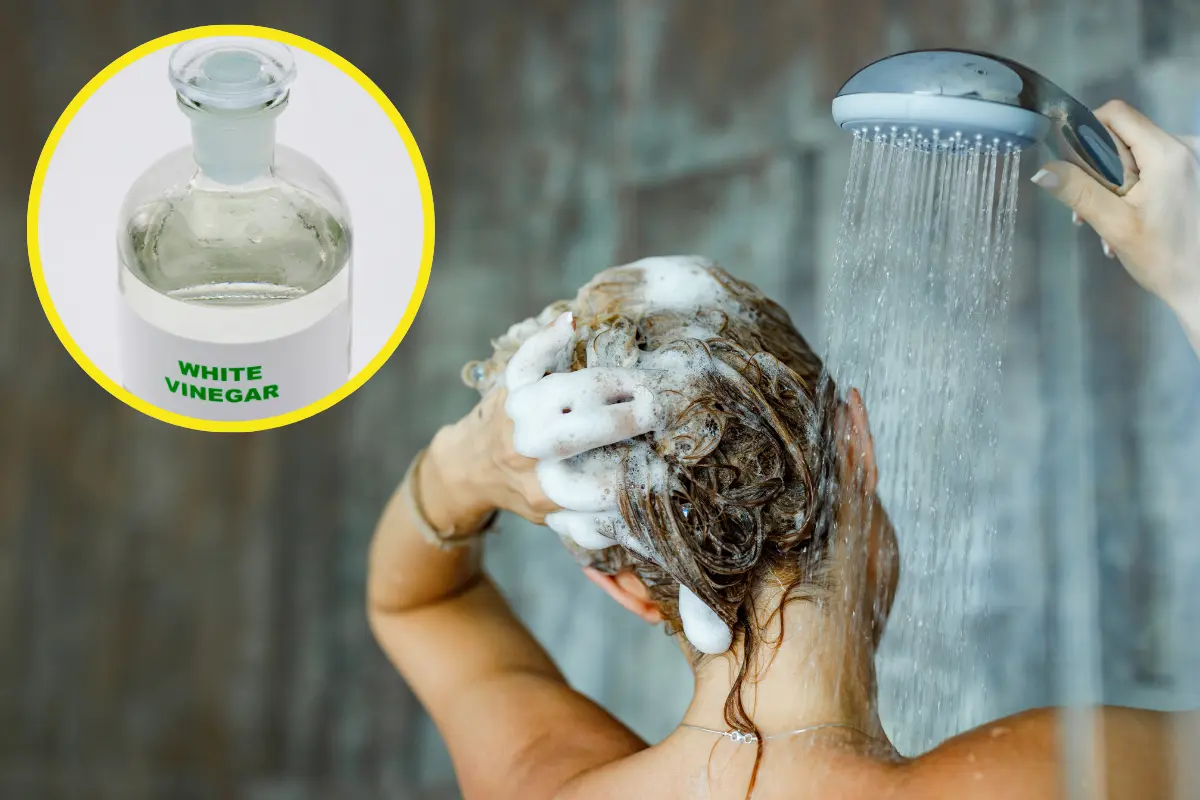 El abuso del vinagre blanco causa resequedad en el cuero cabelludo y daña el cabello. Foto: Canva