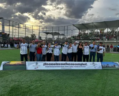 Inauguran nuevo estadio de beisbol en Durango; este es su nombre y ubicación