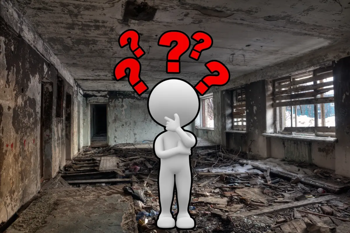 Una casa abandonada. Foto: Canva
