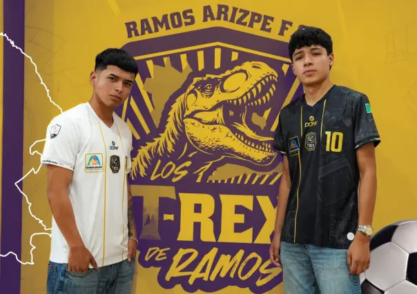 Nace una nueva promesa del fútbol en Coahuila; anuncian a los T-Rex de Ramos Arizpe 