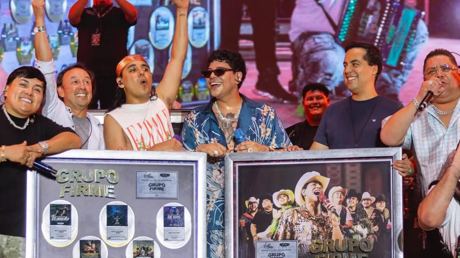 Grupo Firme en CDMX: ¿Dónde y cómo seguir el concierto por streaming? Foto: Especial