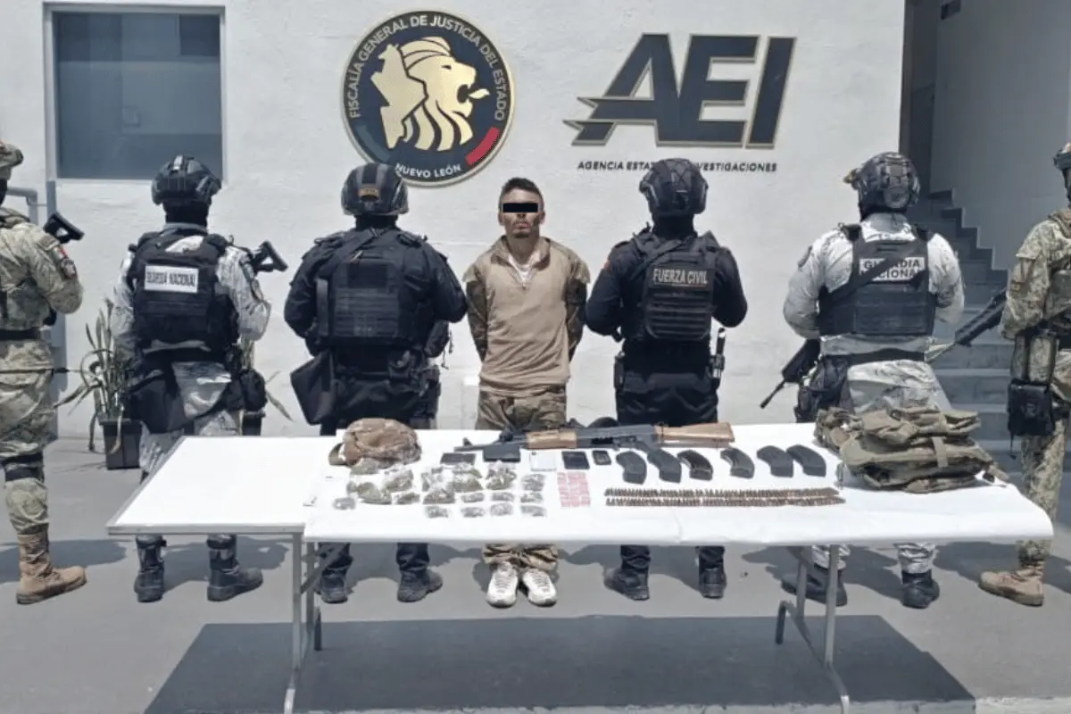 La operación constó de la intervención de corporaciones estatales y federales. Foto: Fuerza Civil.