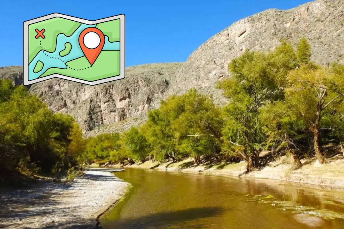 Este río que pasa por Durango es utilizado para el riego de algunos cultivos en la Comarga Lagunera. Foto: FB General Simón Bolívar.