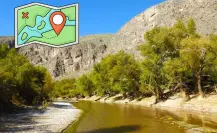 El río de Durango que marca los límites con varios municipios de Zacatecas
