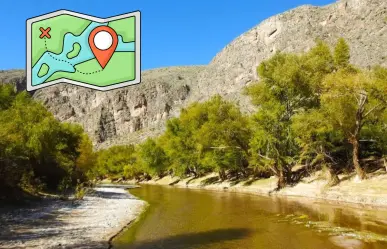 El río de Durango que marca los límites con varios municipios de Zacatecas
