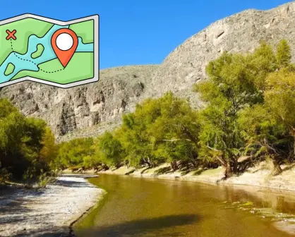 El río de Durango que marca los límites con varios municipios de Zacatecas