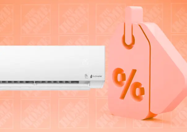 The Home Depot tiene este mini split Mabe con 4 mil pesos de descuento