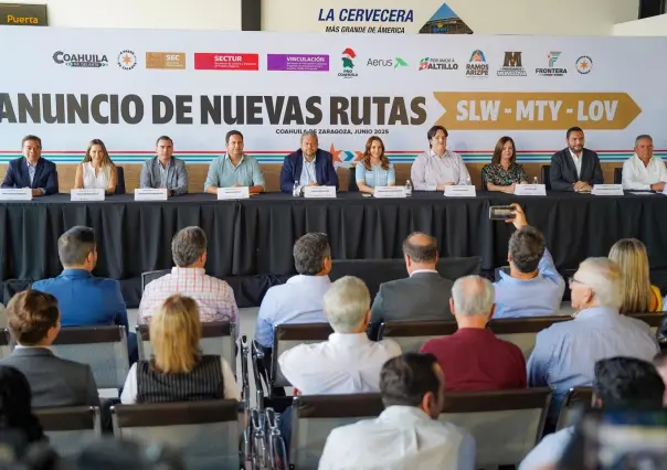 Aeropuerto SLW ¿A dónde puedes viajar con Aerus?