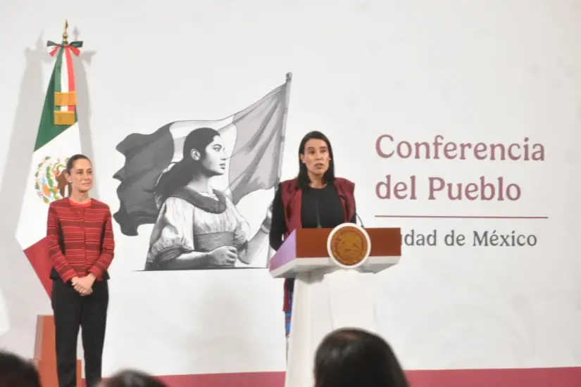 Claudia Sheinbaum y Josefina Rodríguez Zamora. Foto: Enrique Pérez Huerta