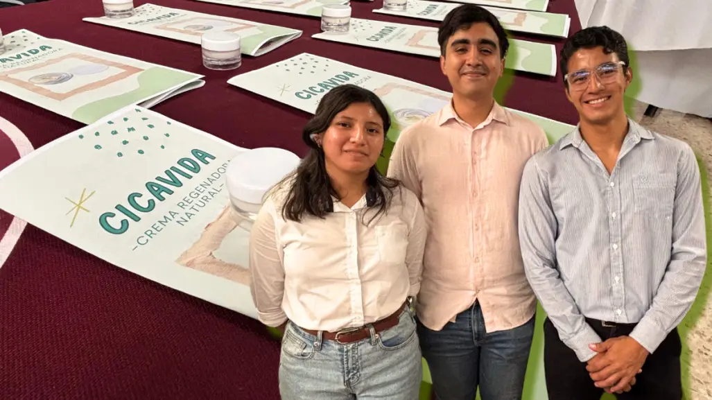 Estudiantes yucatecos fusionan ciencia y tradición para crear cicatrizante natural