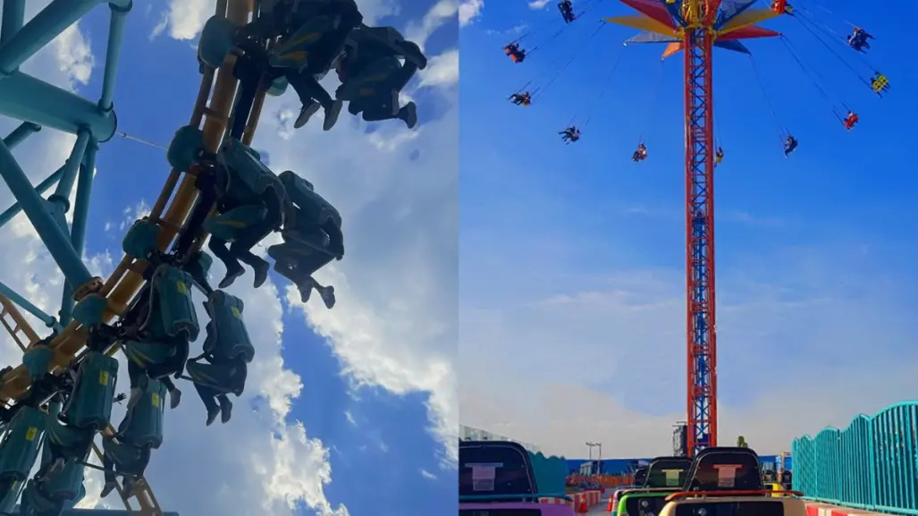 Esto cuesta entrar a Kataplum, el parque de diversiones sobre una plaza en CDMX