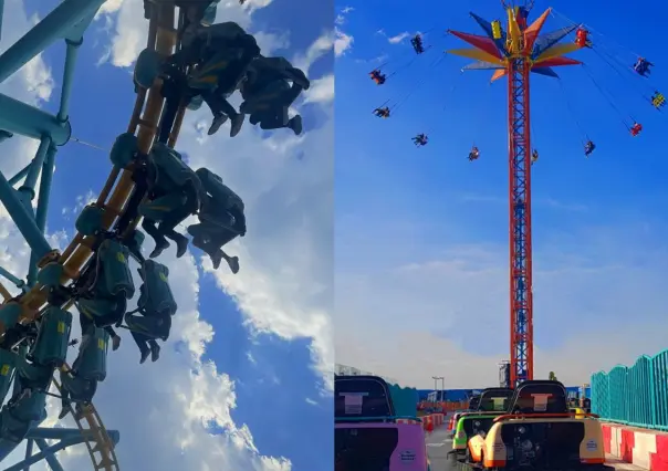 Esto cuesta entrar a Kataplum, el parque de diversiones sobre una plaza en CDMX