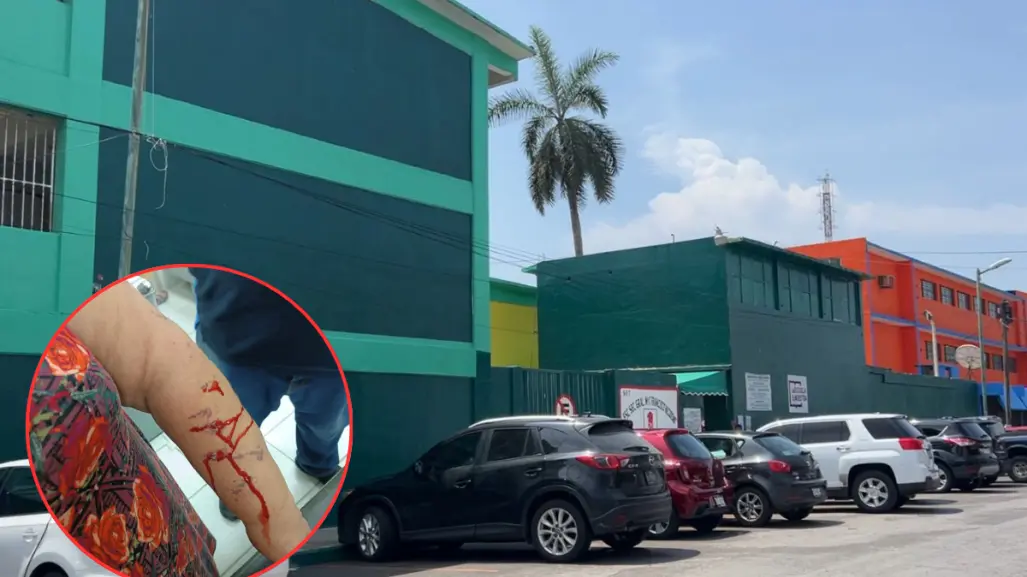 Abuelita es apuñalada por maestras en secundaria de Tampico