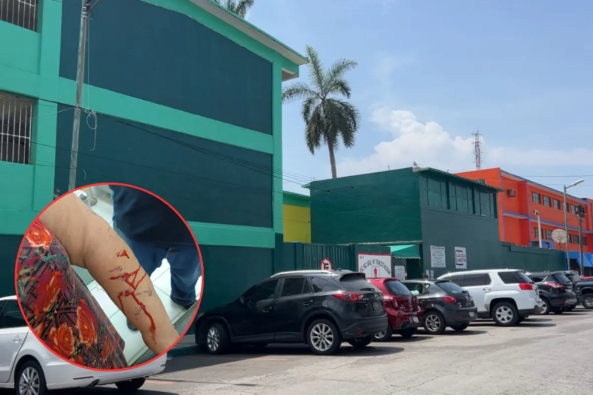 Abuelita es apuñalada por maestras en secundaria de Tampico