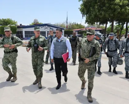Secretario de Seguridad refuerza operativos en Sinaloa