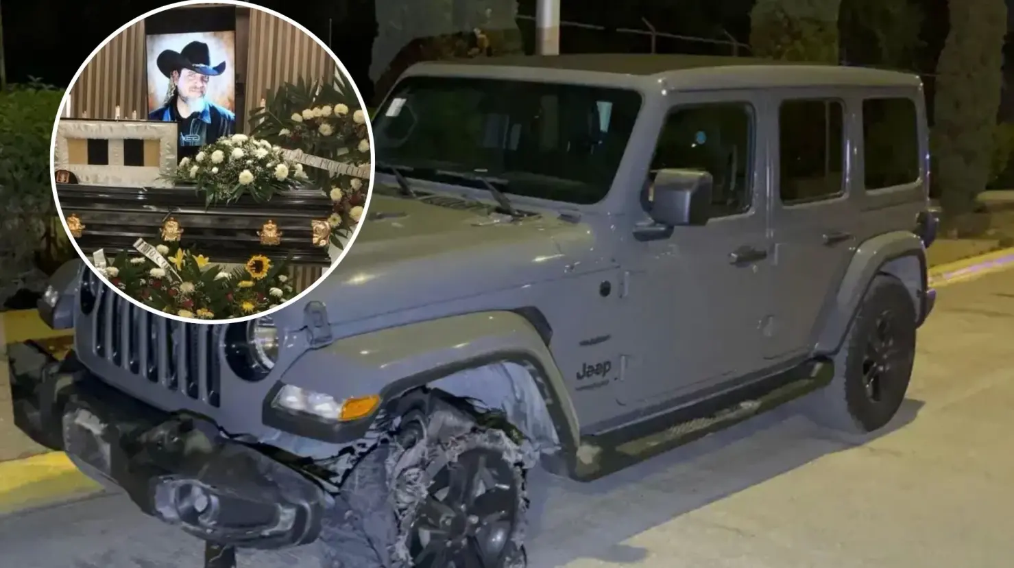 El vehículo de presunto responsable del accidente fue abandonado; ya fue detenido. (Fotografía: Redes sociales)